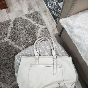 Elegant White Women's Handbag